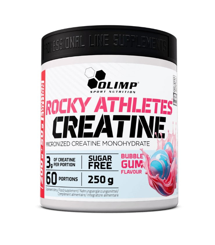 Rocky Athletes Creatine, Bubble Gum - 250 grams