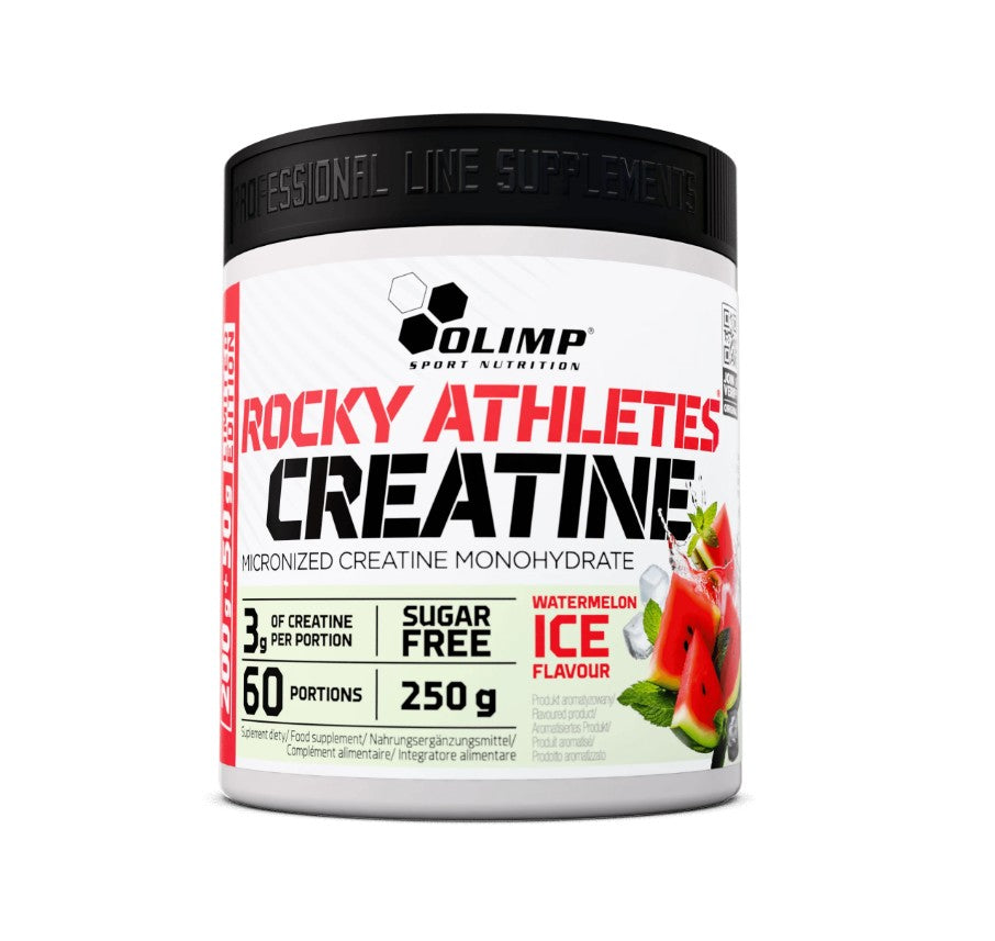 Rocky Athletes Creatine, Watermelon Ice - 250 grams