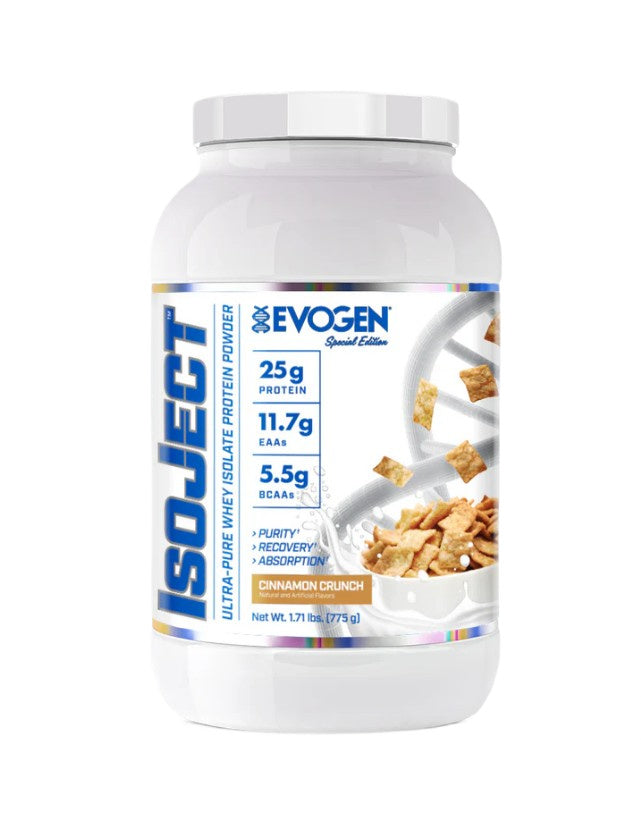 IsoJect, Cinnamon Crunch - 775 grams