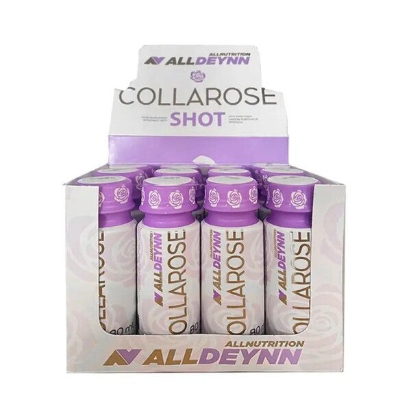 AllDeynn Collarose Shot, Raspberry Wild Strawberry - 12 x 80 ml.