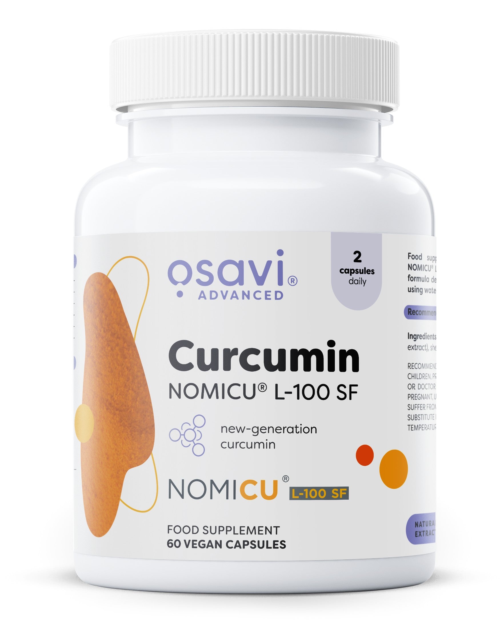 Curcumin NOMICU L-100 SF - 60 vegan caps