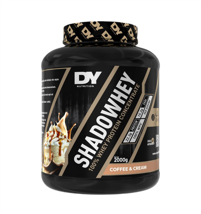 ShadoWhey Concentrate, Coffee & Cream - 2000 grams