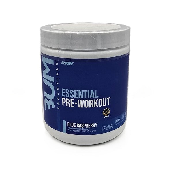 CBUM Essential Pre-Workout, Blue Raspberry - 276 grams