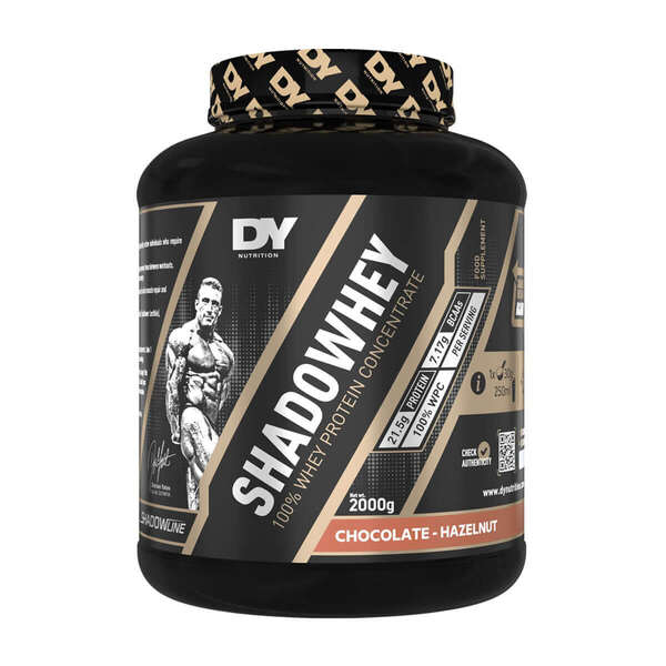 ShadoWhey Concentrate, Chocolate Hazelnut - 2000 grams