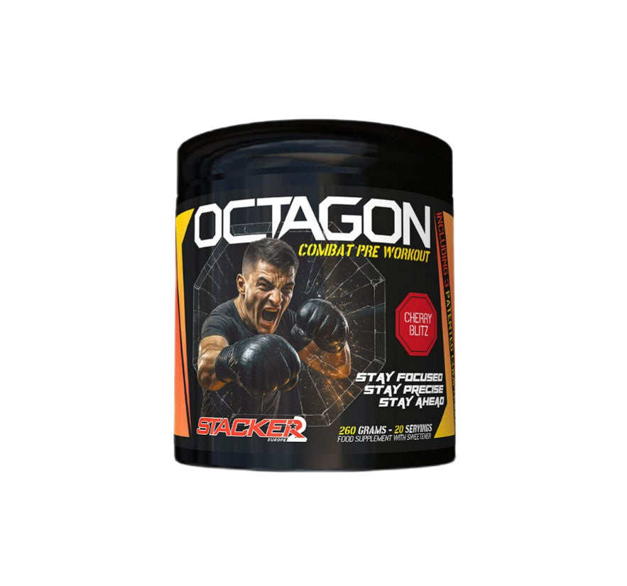 Octagon Pre Workout, Cherry Blitz - 260 grams