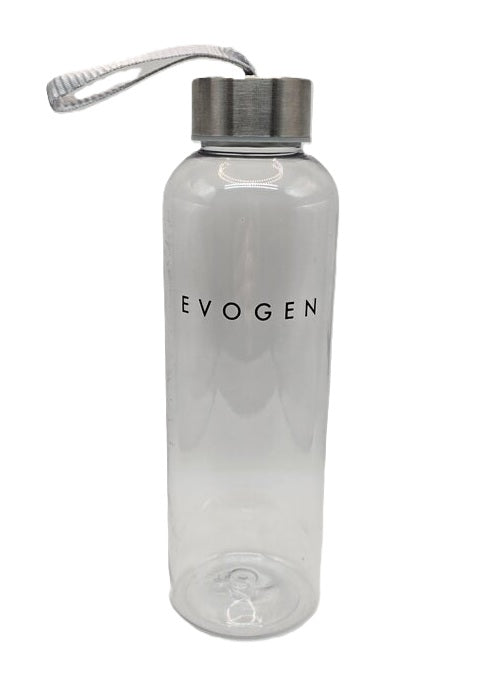 Evogen Next-Gen Clear Water Bottle, Black - 500 ml.