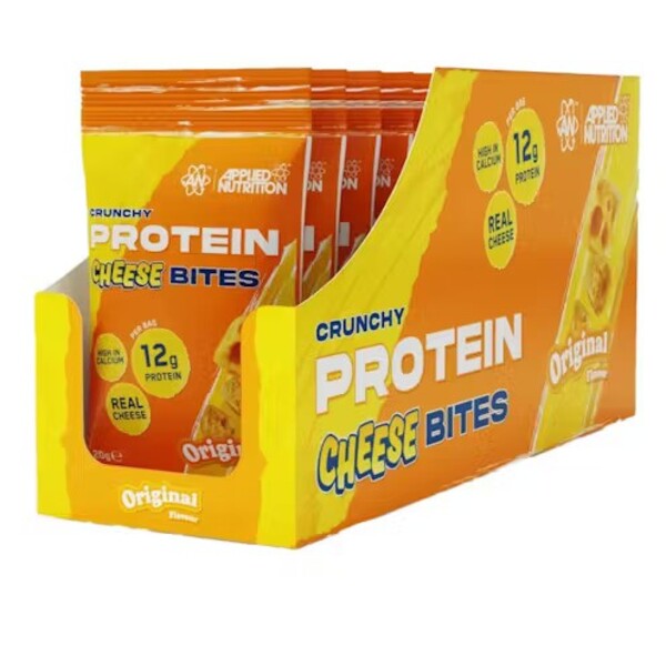 Crunchy Protein Cheese Bites, Original - 10 x 20g