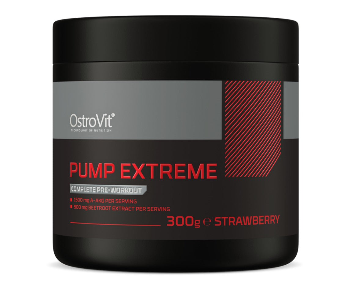 Pump Extreme Pre-workout, Strawberry - 300 grams