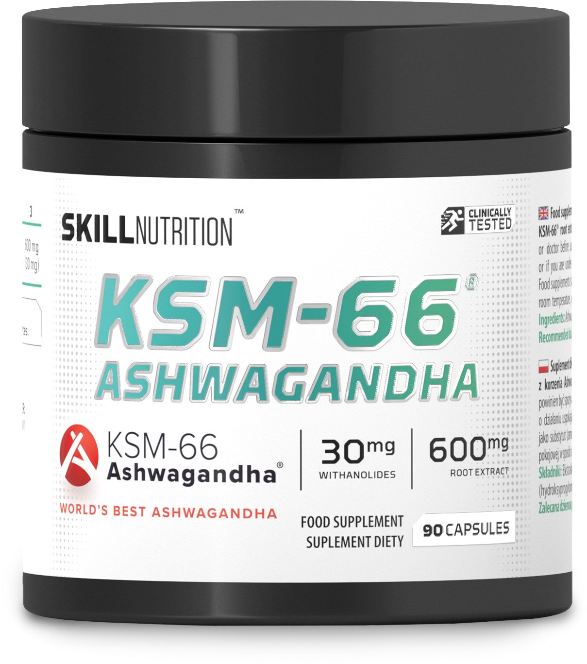 KSM-66 Ashwagandha - 90 vegan caps