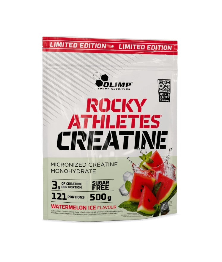 Rocky Athletes Creatine, Watermelon Ice - 500 grams