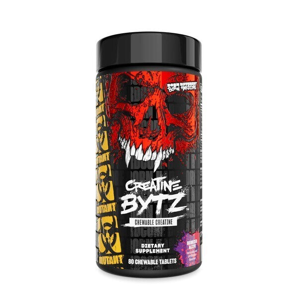 Creatine Bytz Chewables, Berried Alive (EAN 627933285023) - 80 chewables