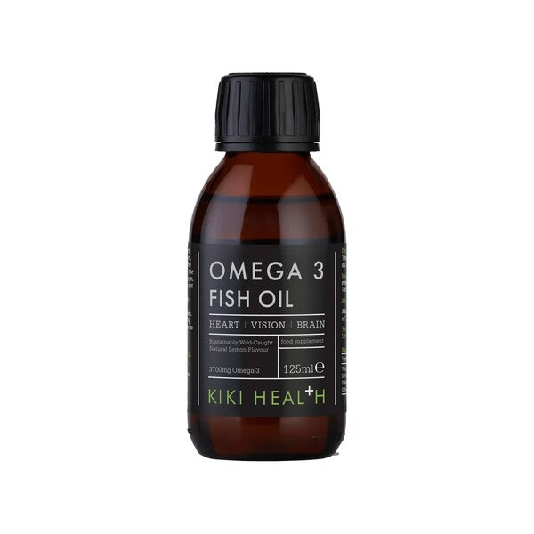 Omega 3 Fish Oil, Lemon - 125 ml.