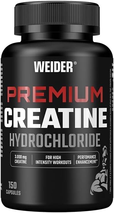 Premium Creatine Hydrochloride, 3000mg - 150 caps