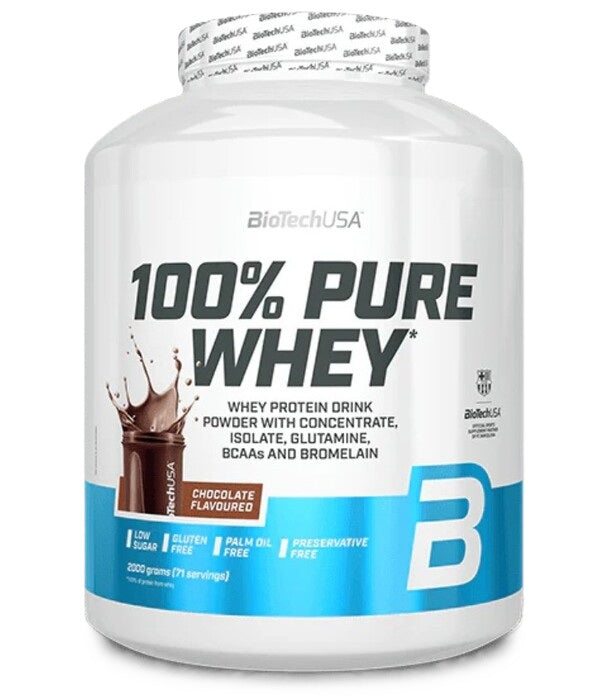 100% Pure Whey, Chocolate - 2000 grams
