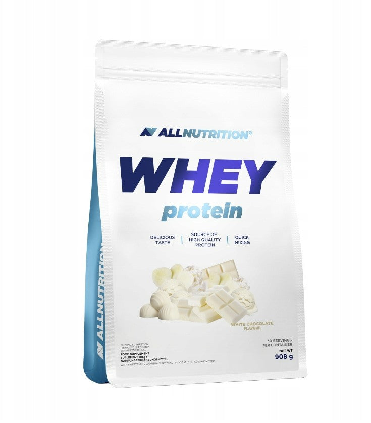 Whey Protein, White Chocolate - 908 grams