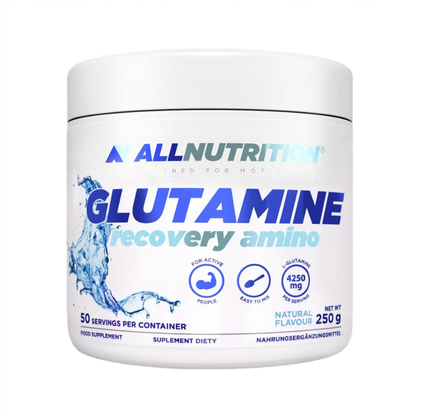 Glutamine Recovery Amino, Natural - 250 grams