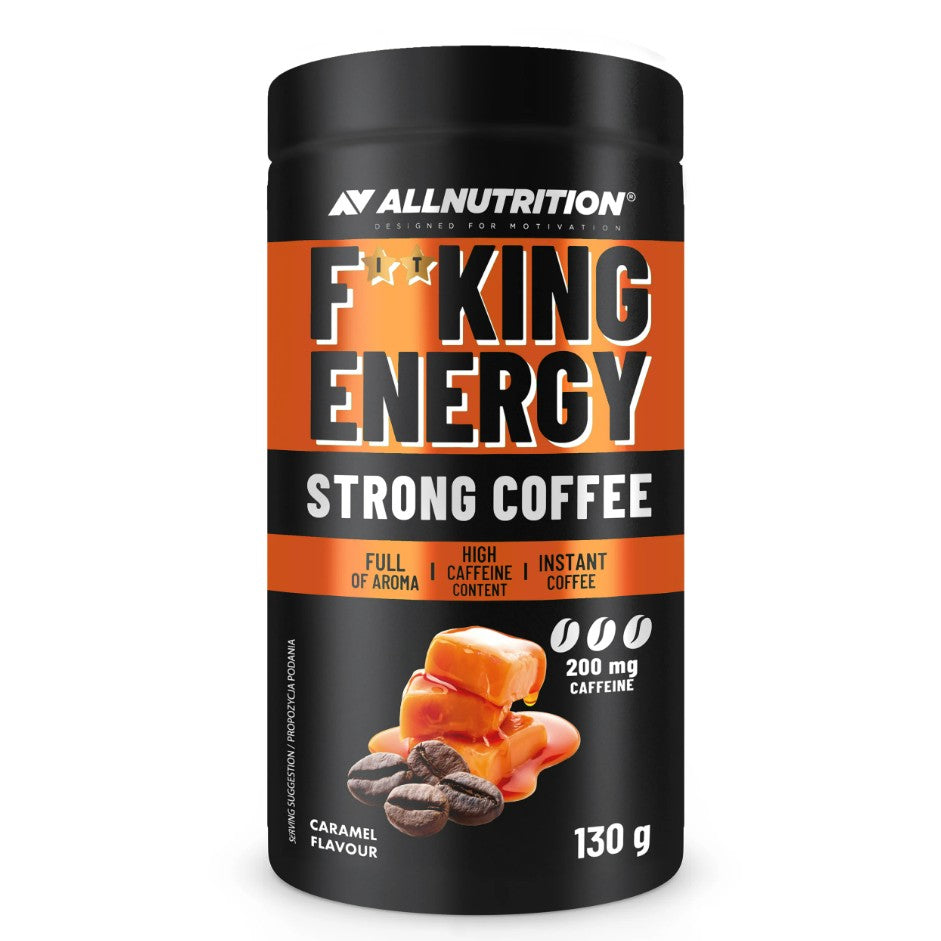 Fitking Energy Coffee, Caramel - 130 grams