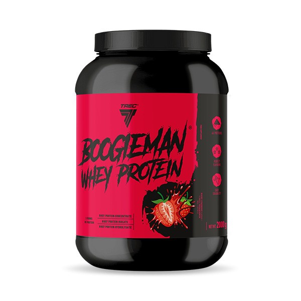 Boogieman Whey Protein, Bloody Strawberry - 2000 grams
