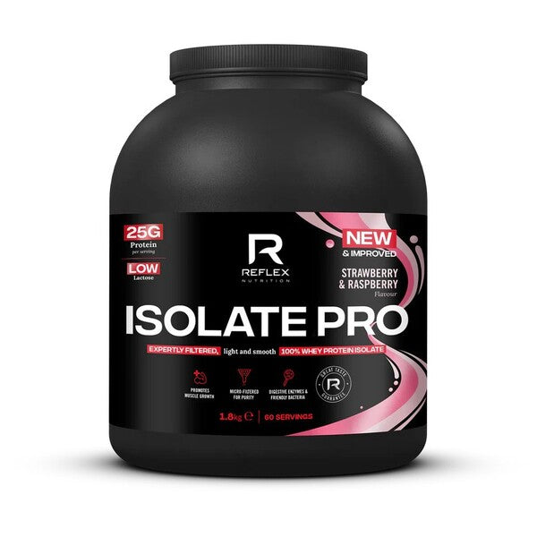 Isolate Pro, Strawberry & Raspberry - 1800 grams