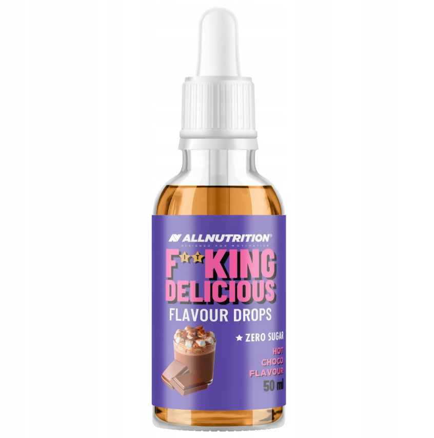 Fitking Delicious Flavour Drops, Hot Choco - 50 ml.