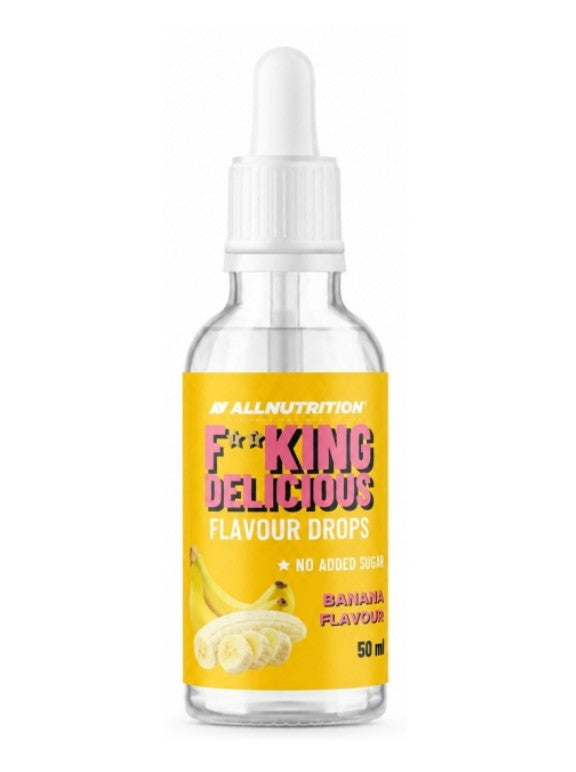 Fitking Delicious Flavour Drops, Banana - 50 ml.