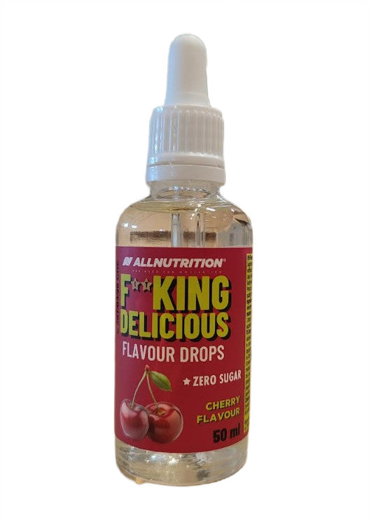 Fitking Delicious Flavour Drops, Cherry - 50 ml.
