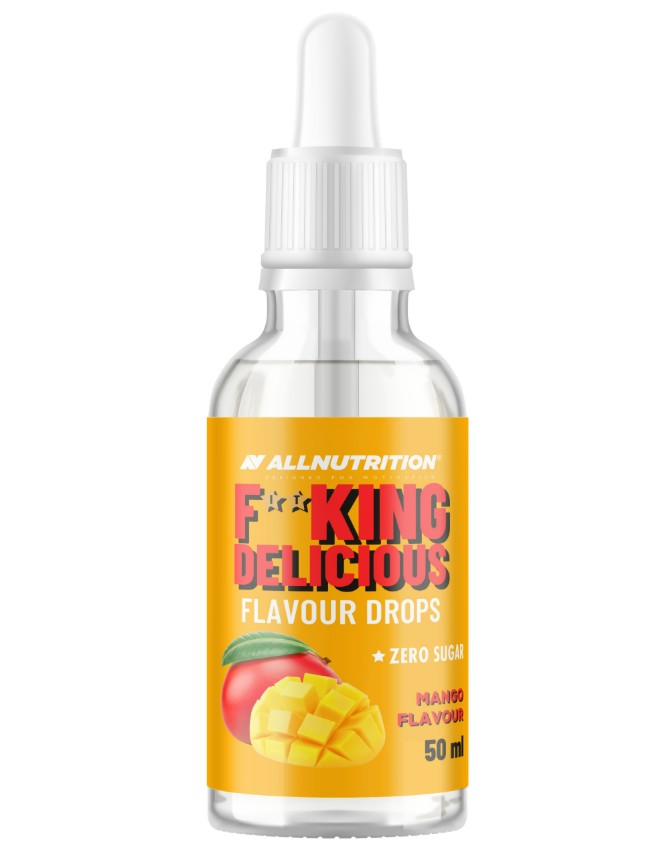 Fitking Delicious Flavour Drops, Mango - 50 ml.