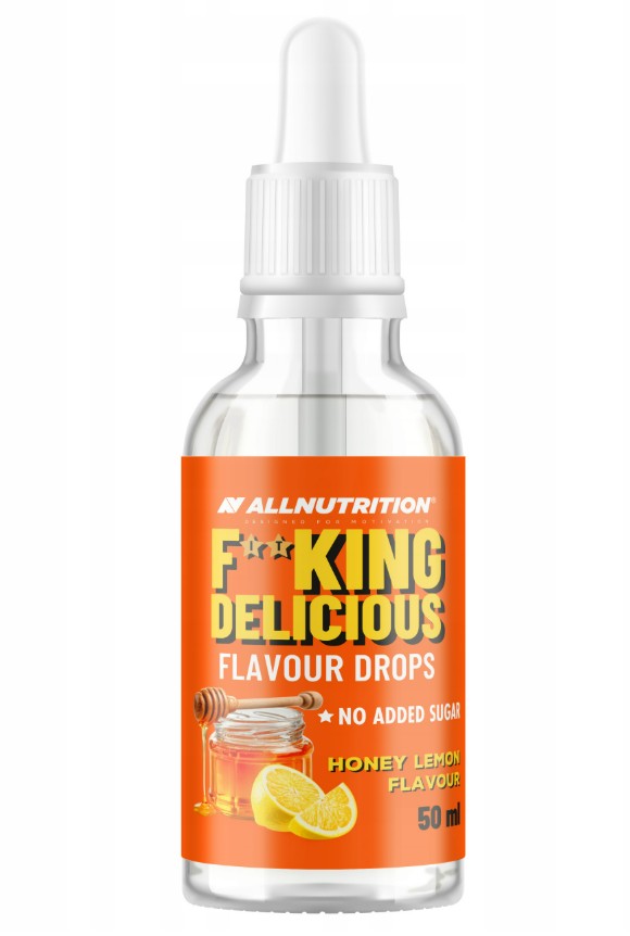 Fitking Delicious Flavour Drops, Honey Lemon - 50 ml.