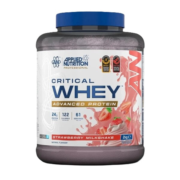 Critical Whey, Strawberry Milkshake - 2000 grams