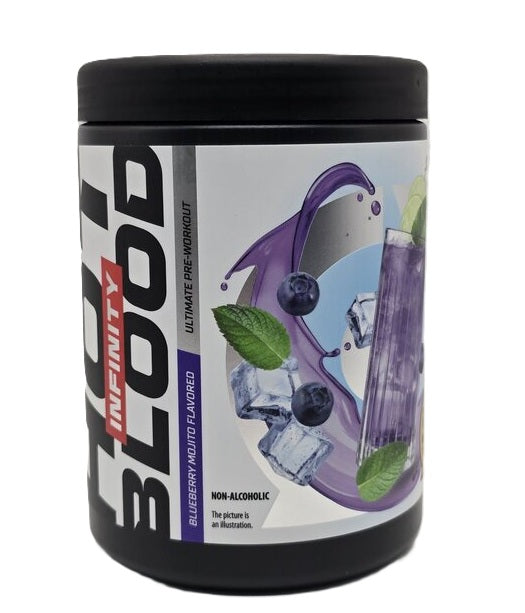 Hot Blood Infinity, Blueberry Mojito - 350 grams