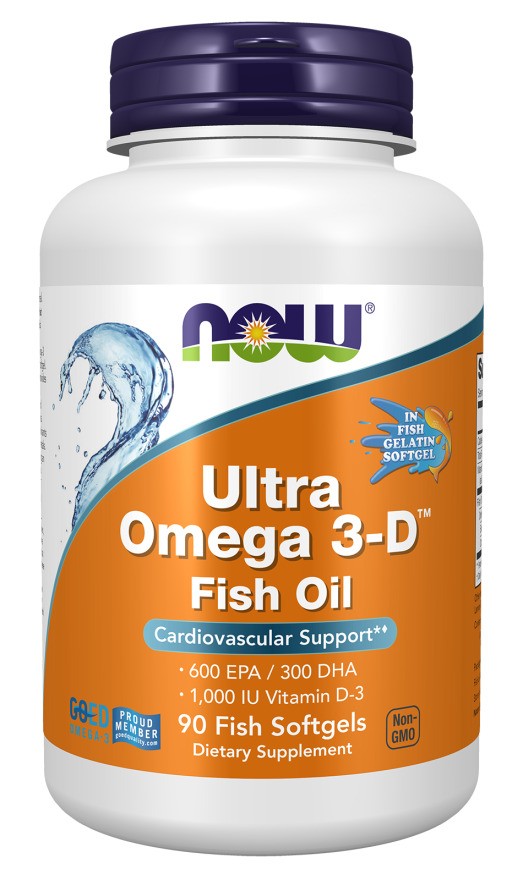Ultra Omega 3-D Fish Oil - 90 softgels