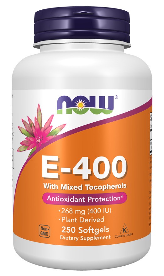 E-400 with Mixed Tocopherols - 250 softgels