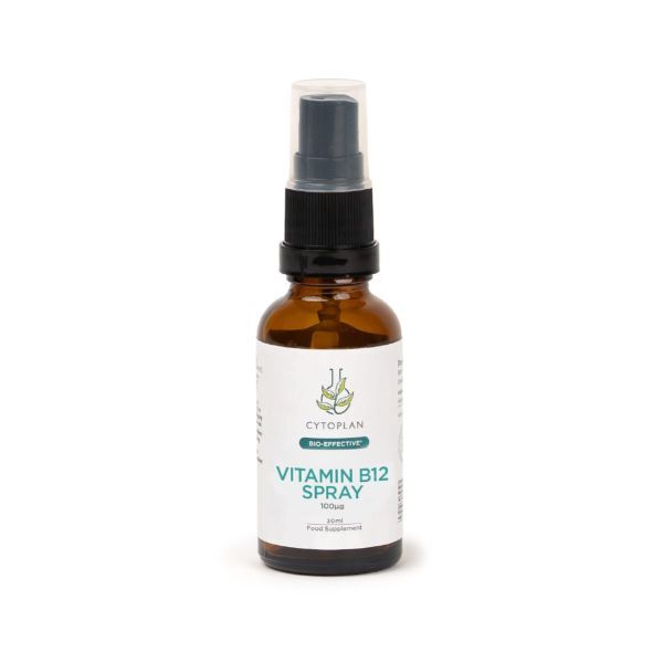 Vitamin B12 Spray, 100mcg - 30 ml.