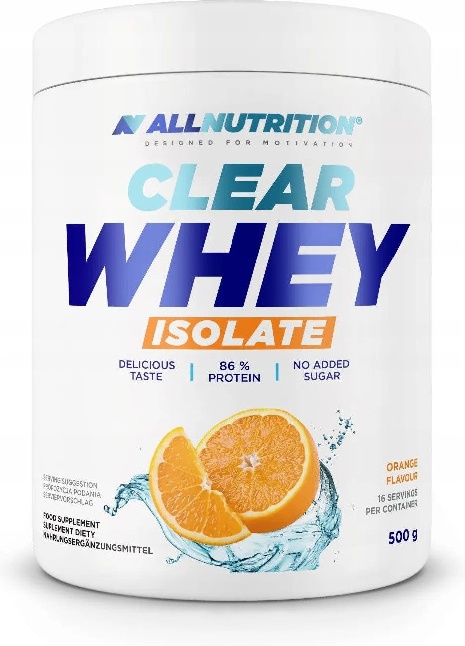 Clear Whey Isolate, Orange - 500 grams