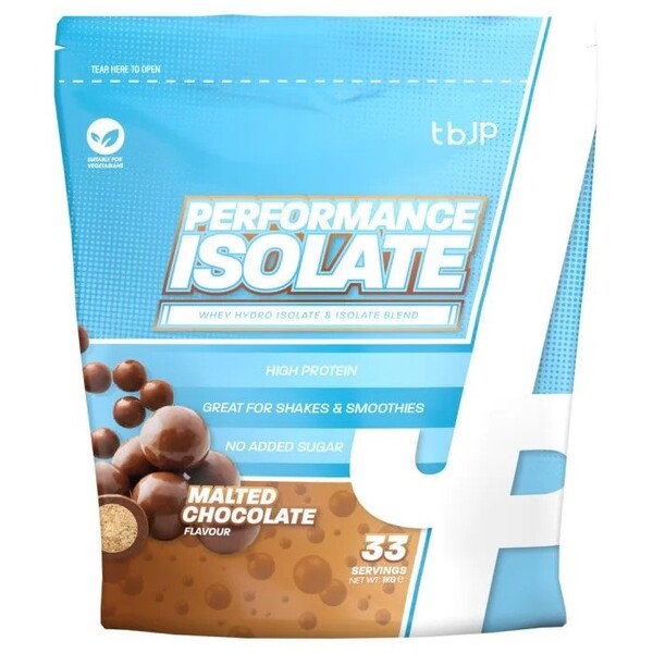 Performance Isolate, Malted Chocolate - 1000 grams