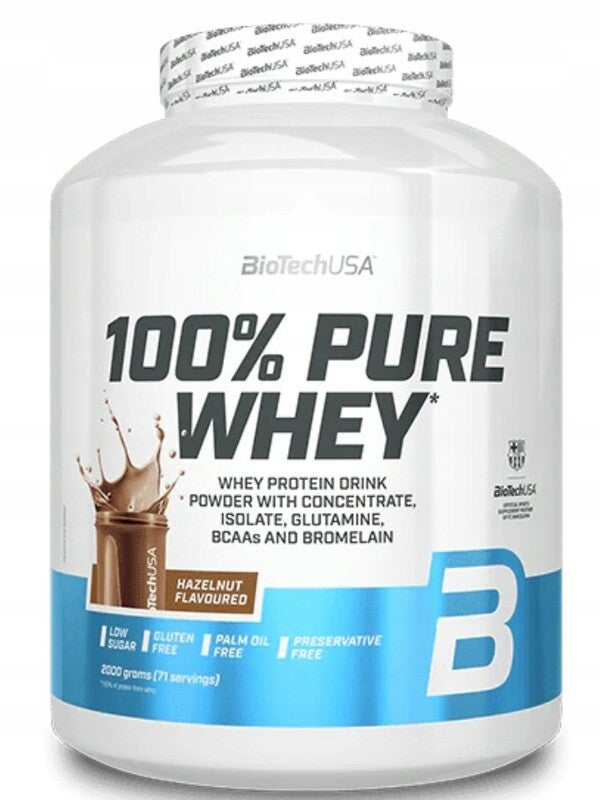 100% Pure Whey, Hazelnut (EAN 5999076269754) - 2000 grams