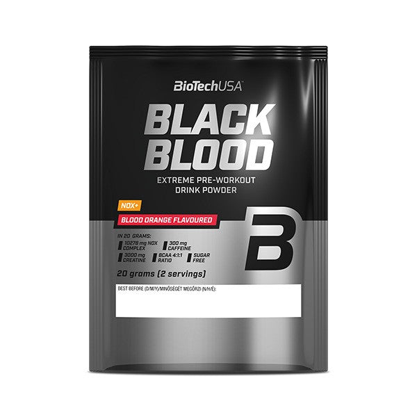 Black Blood NOX+, Blood Orange - 20 grams (2 servings)