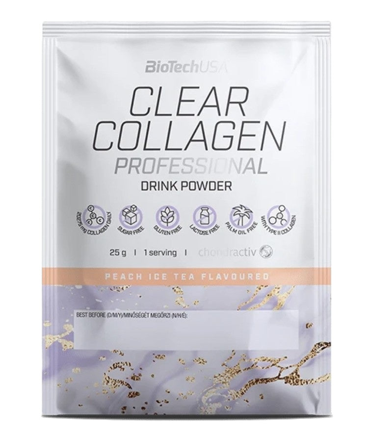 Clear Collagen Professional, Peach Ice Tea - 25 grams (1 serving)