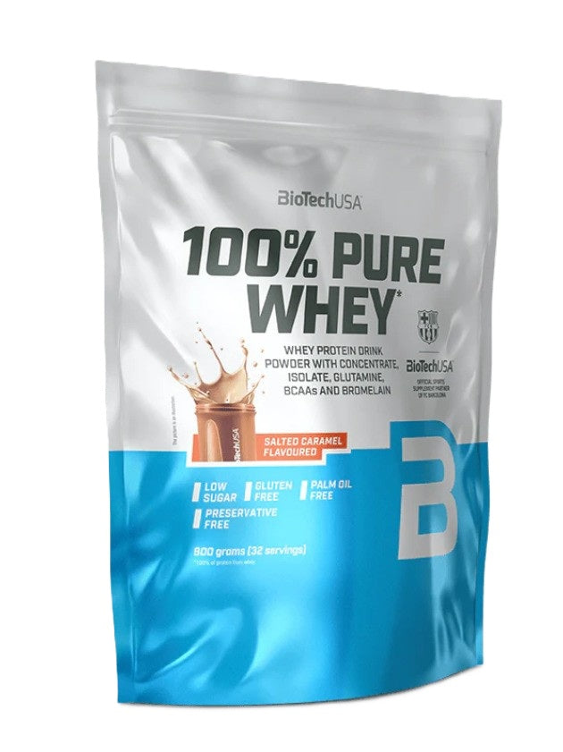 100% Pure Whey, Salted Caramel - 900 grams
