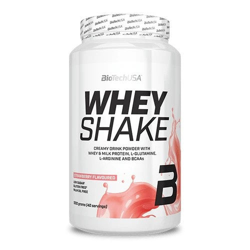 Whey Shake, Strawberry - 1000 grams