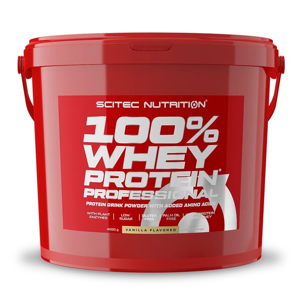 100% Whey Protein Professional, Vanilla - 4000 grams