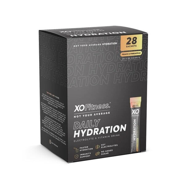 Daily Hydration, Peach & Pineapple - 28 x 6g