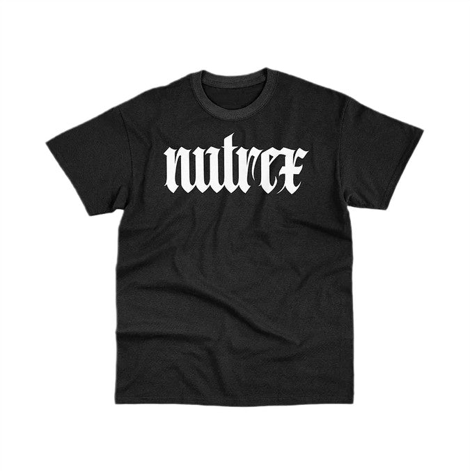 Nutrex Gothic Logo T-Shirt, Black - Medium