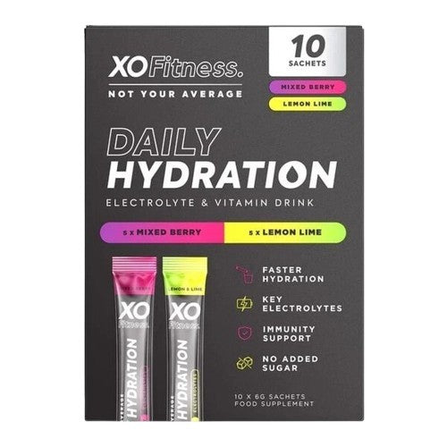Daily Hydration, Mixed Berry & Lemon Lime - 10 x 6g