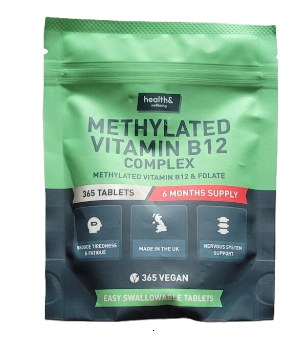 Methylated Vitamin B12 Complex - 365 tablets
