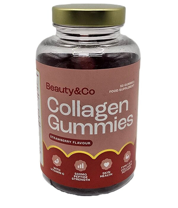 Collagen Gummies, Strawberry - 50 gummies