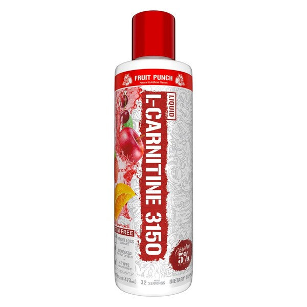 Liquid L-Carnitine 3150 - Legendary Series, Fruit Punch - 473 ml.