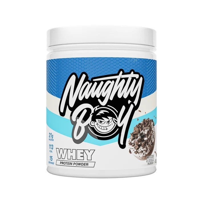 Whey Protein, Cookies & Cream - 450 grams