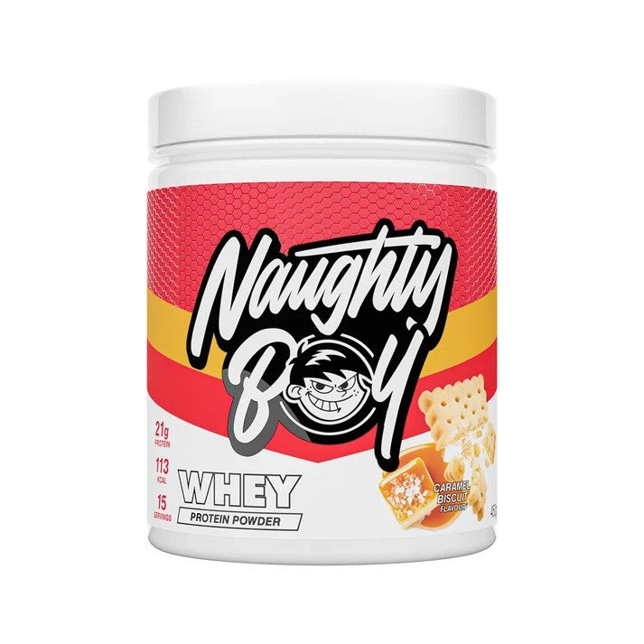 Whey Protein, Caramel Biscuit - 450 grams