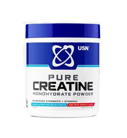 Pure Creatine Monohydrate, Red Fruit Punch - 500 grams